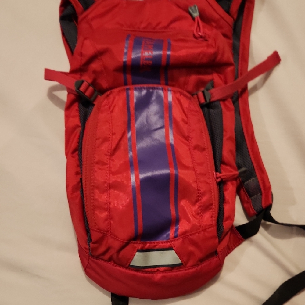 Red and Purple CAMEL backpack